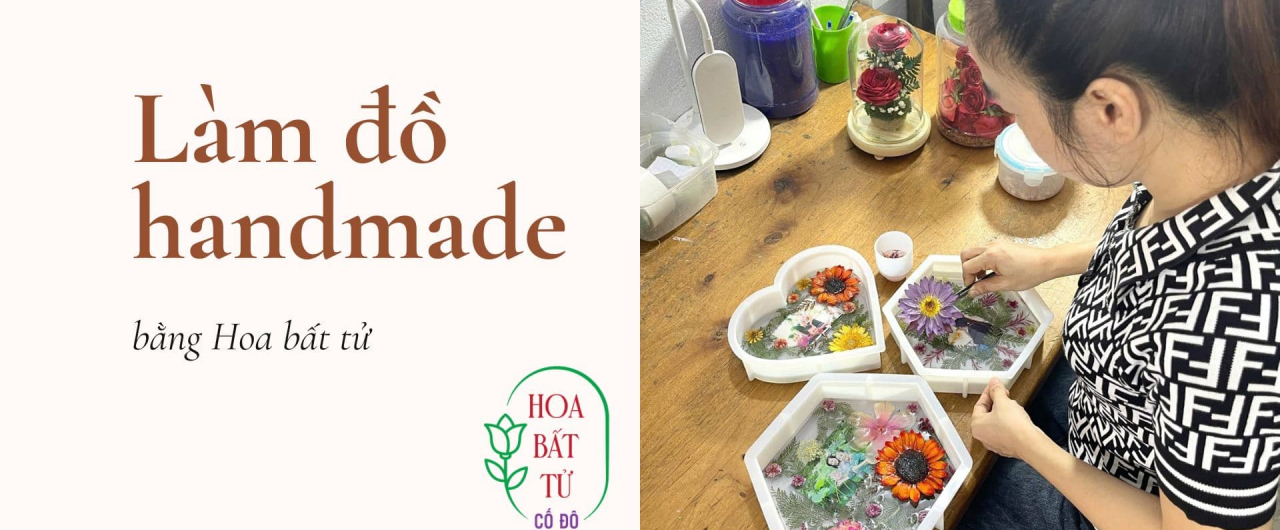Vì sao hoa bất tử được xem là quà handmade cao cấp?